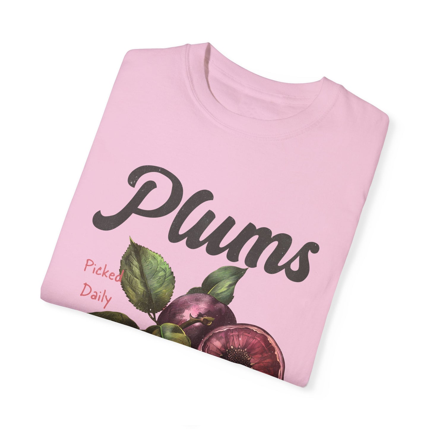Retro Plums Comfort Colors Graphic Tee