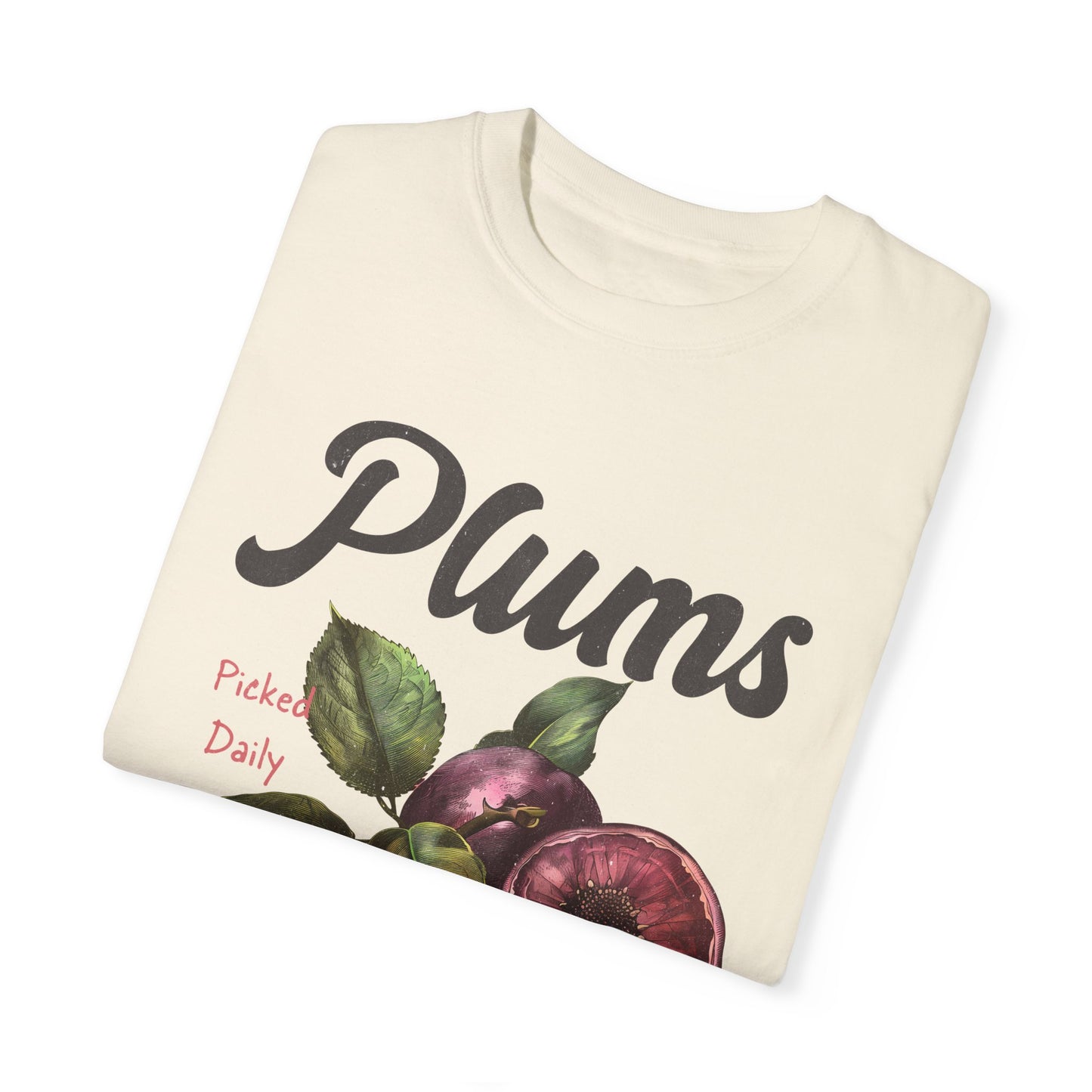 Retro Plums Comfort Colors Graphic Tee