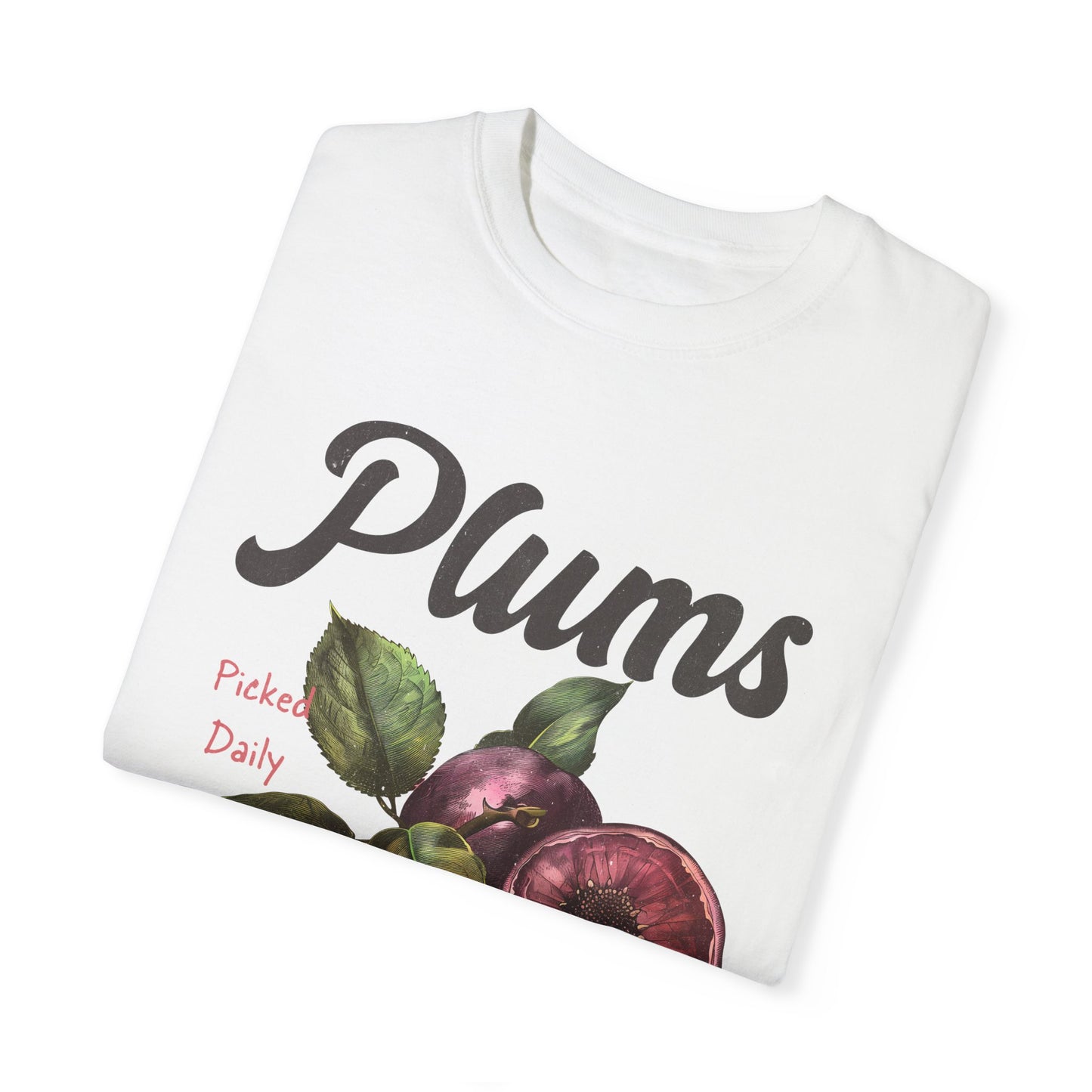 Retro Plums Comfort Colors Graphic Tee