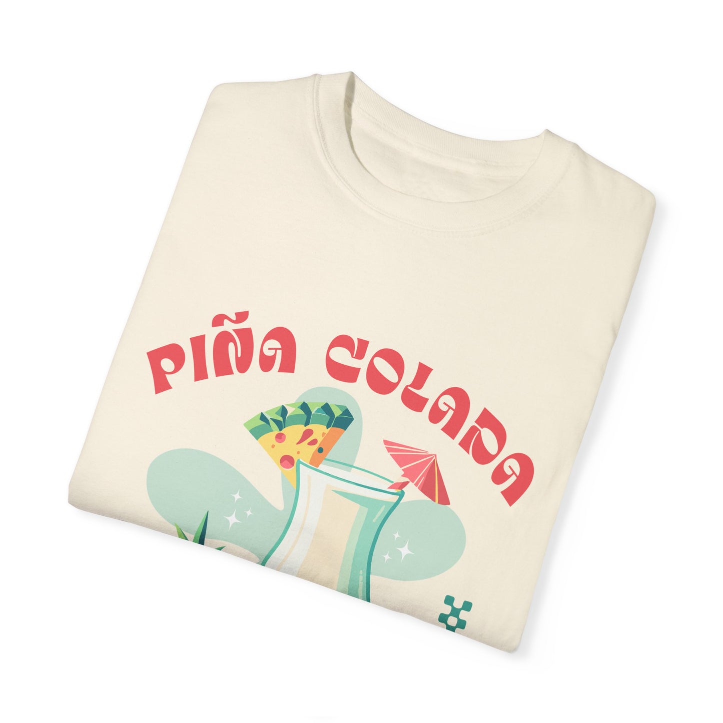 Retro Piña Colada Comfort Colors Graphic Tee