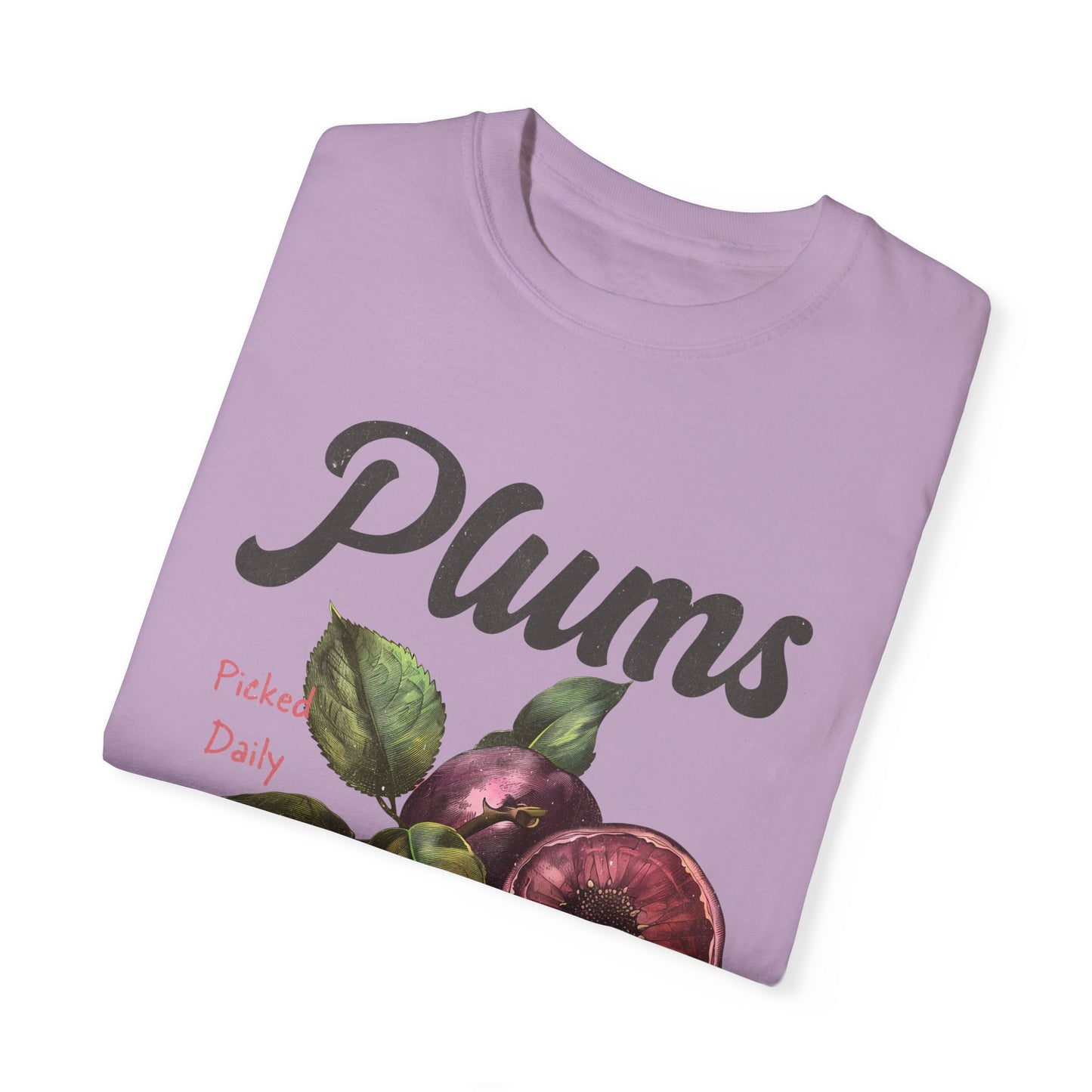 Retro Plums Comfort Colors Graphic Tee