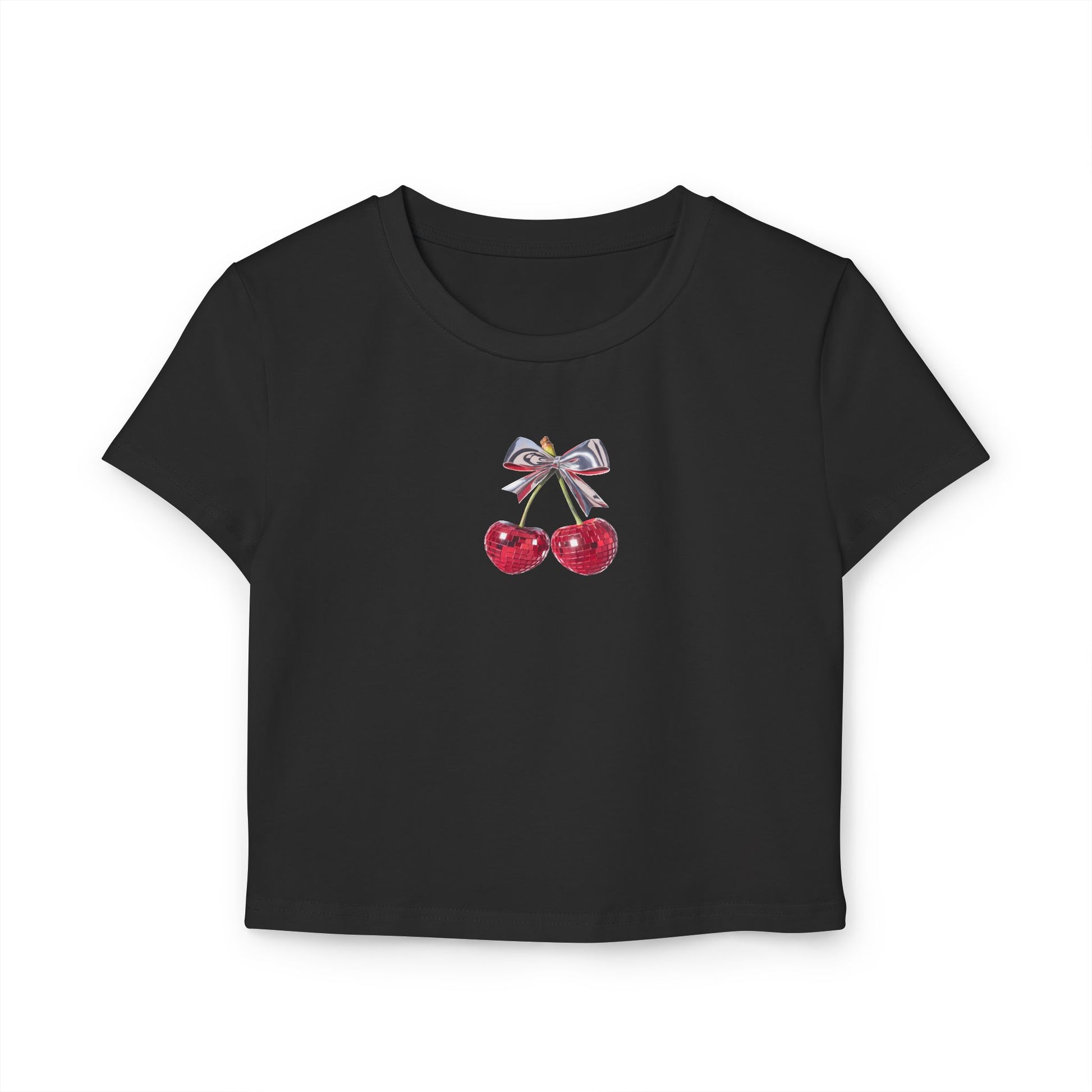 Disco Glam Cherries Baby Tee