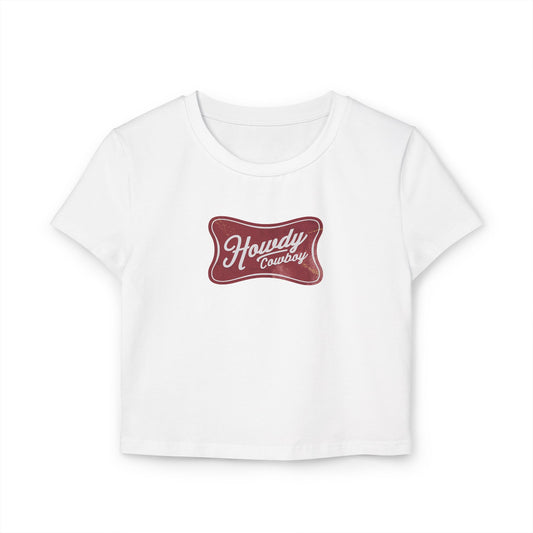 Howdy Cowboy Baby Tee
