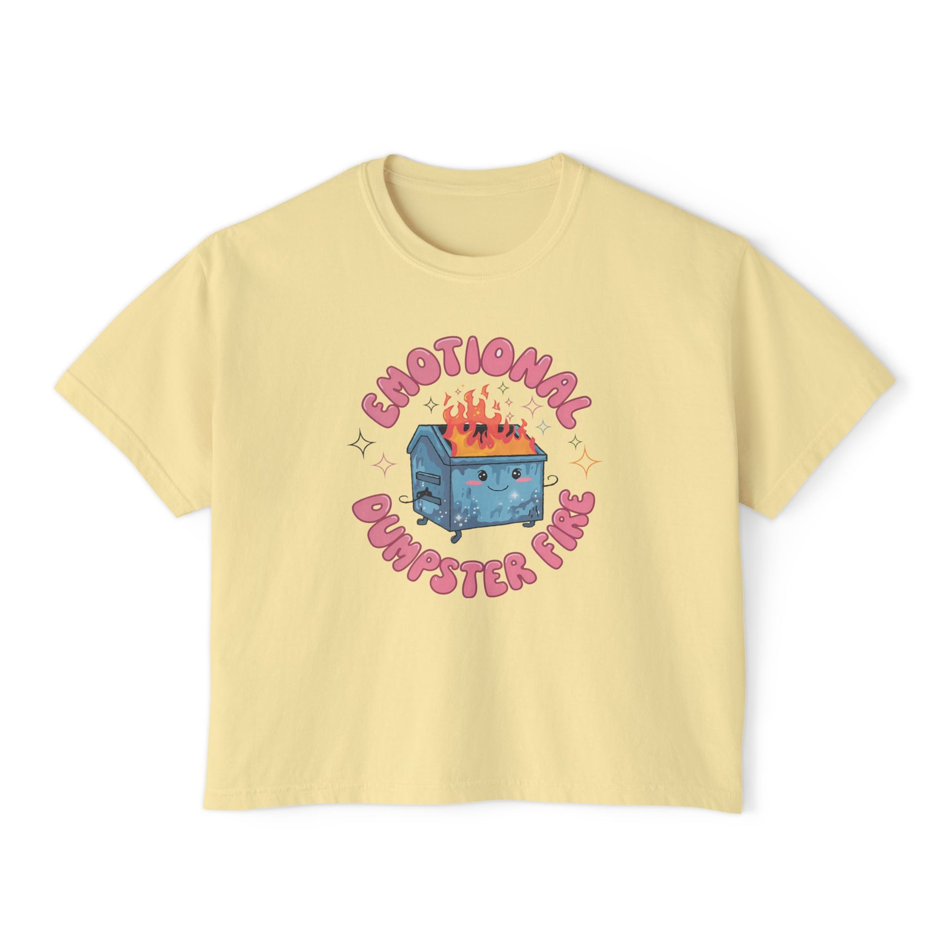 Emotional Dumpster Fire Boxy Tee