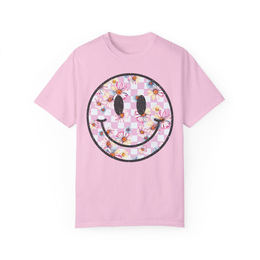 Distressed Daisy Tee Comfort Colors Graphic Tee