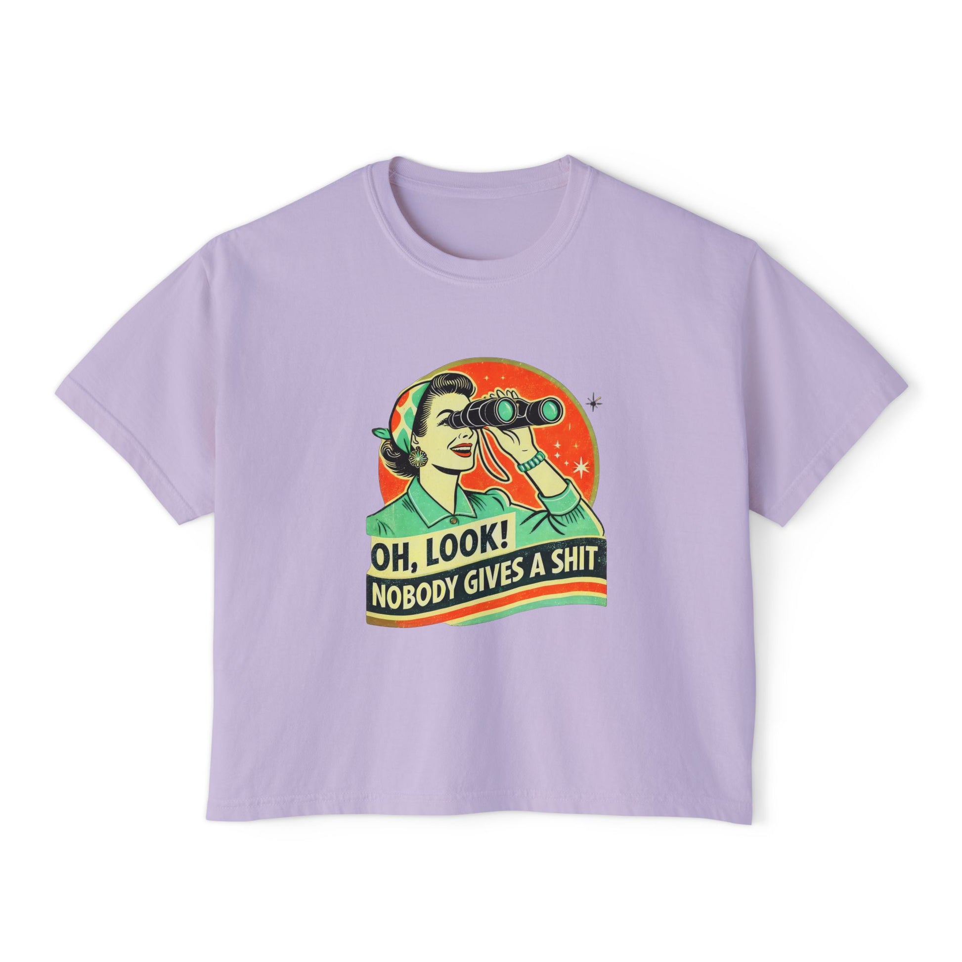Oh Look, Nobody Gives A Shit Boxy Tee