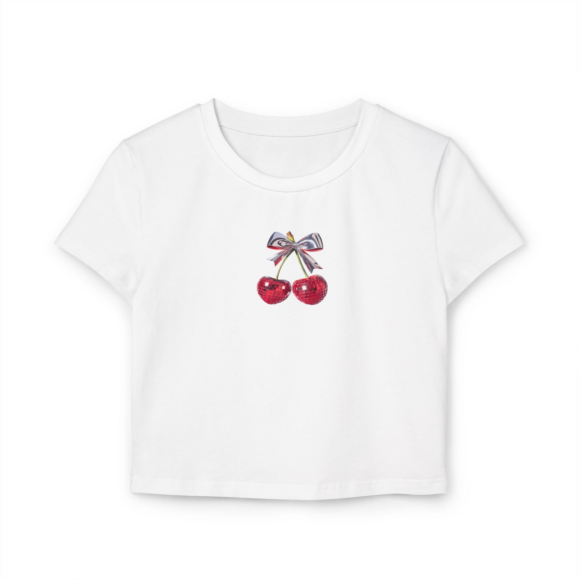 Disco Glam Cherries Baby Tee