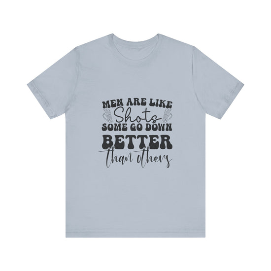 Some Things Are Better Left Unsaid Graphic Tee 🤫✨ Womens Eco Friendly Apparel Light Blue