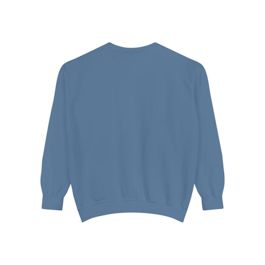 "Mentally on Vacation" Embroidered Crewneck Womens Eco Friendly Apparel