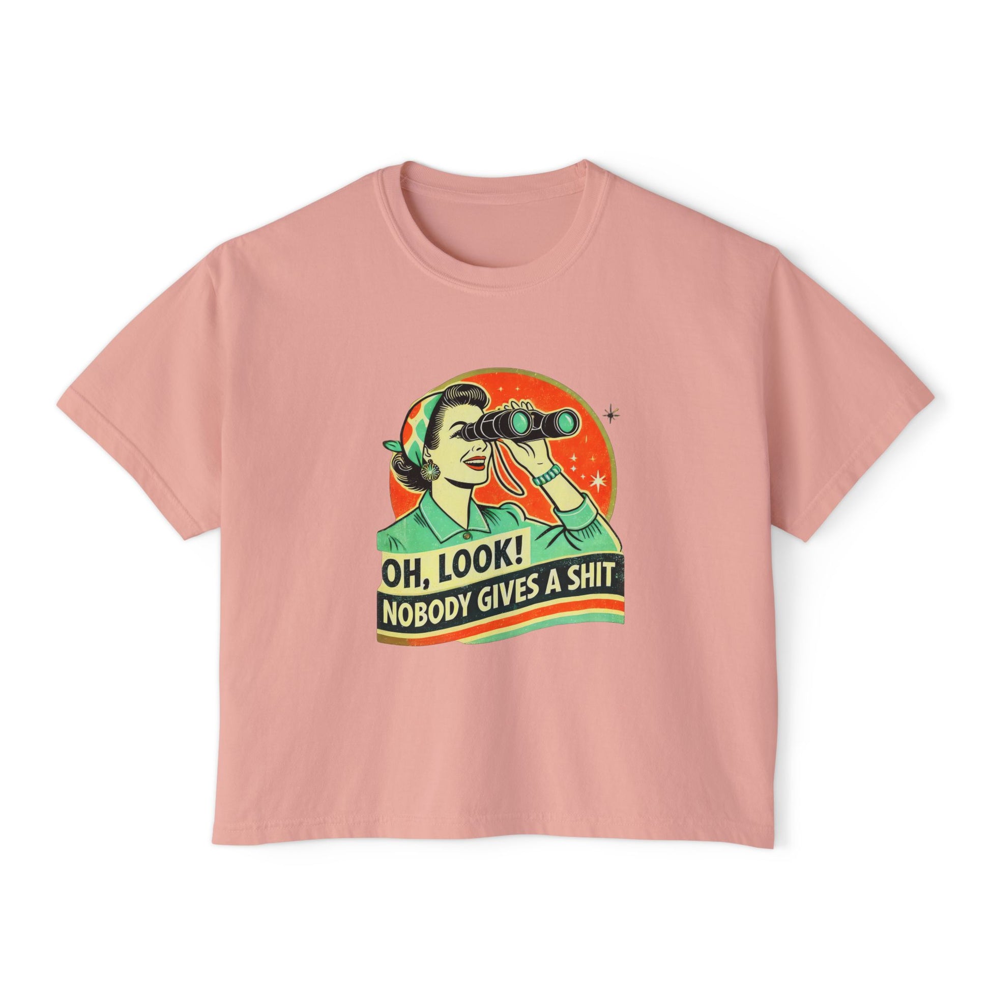 Oh Look, Nobody Gives A Shit Boxy Tee