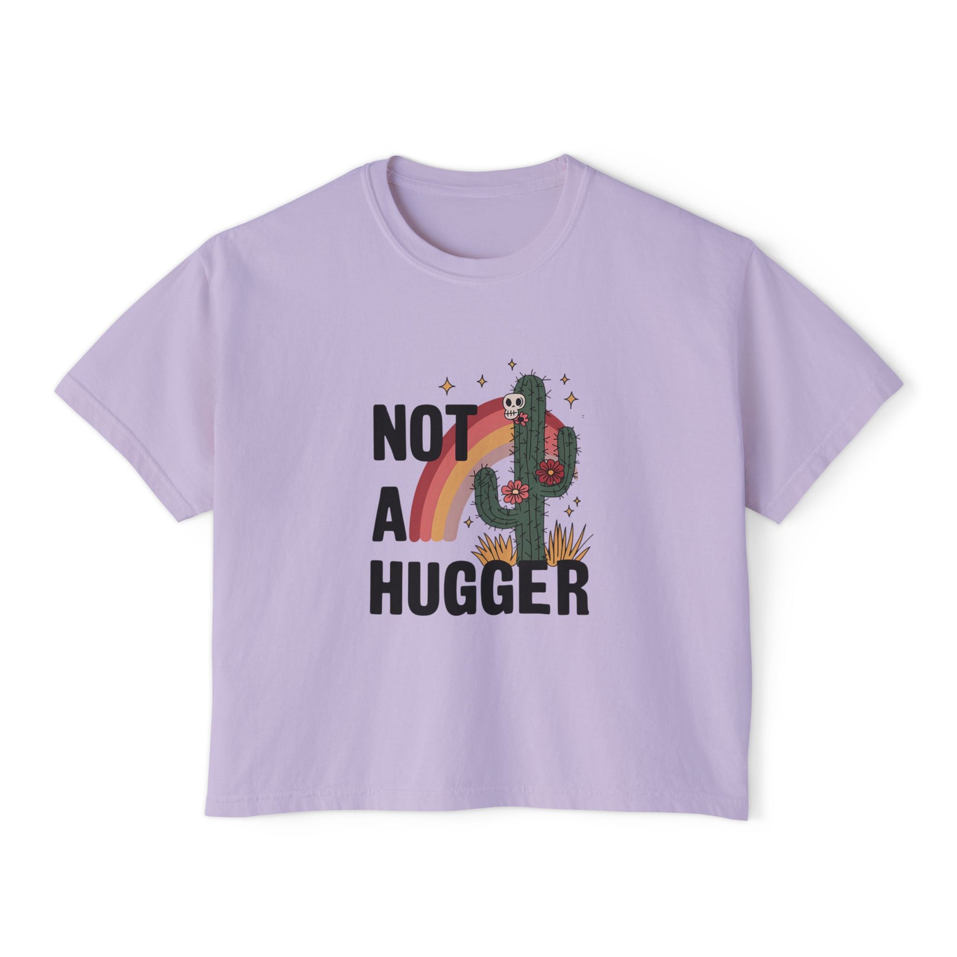 Not A Hugger Boxy Tee