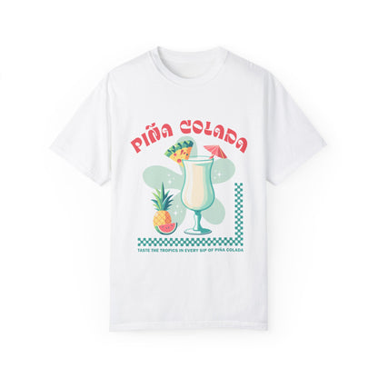 Retro Piña Colada Comfort Colors Graphic Tee