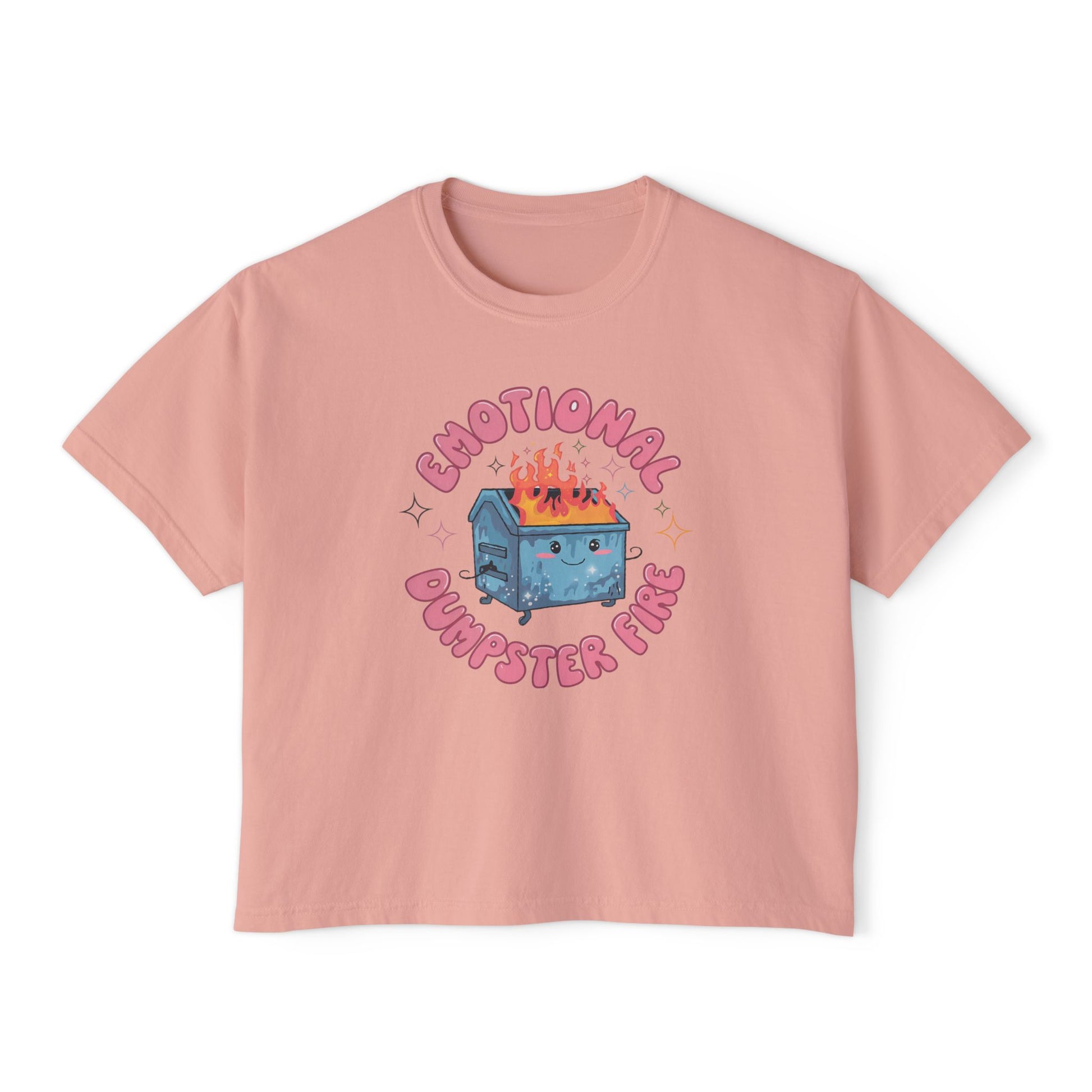 Emotional Dumpster Fire Boxy Tee