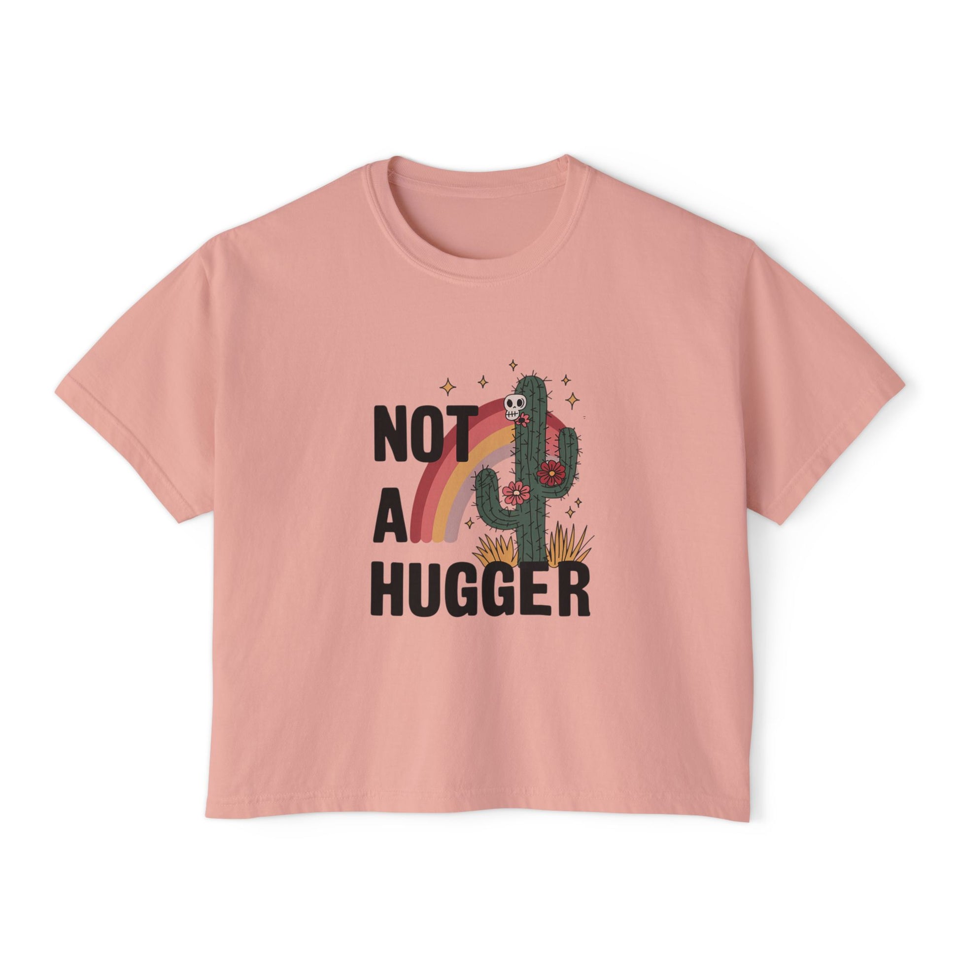 Not A Hugger Boxy Tee