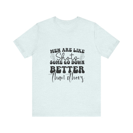 Some Things Are Better Left Unsaid Graphic Tee 🤫✨ Womens Eco Friendly Apparel Heather Ice Blue
