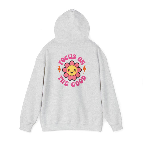 Focus On The Good Hoodie Womens Eco Friendly Apparel Ash