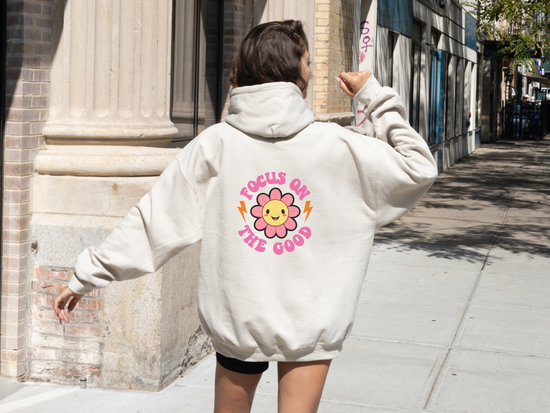 Focus On The Good Hoodie Womens Eco Friendly Apparel