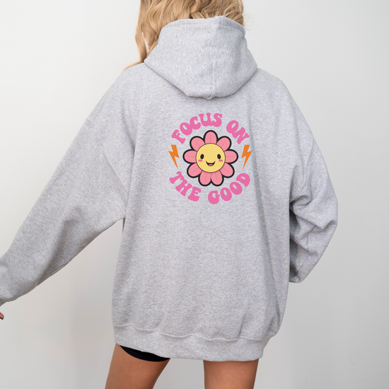 Focus On The Good Hoodie Womens Eco Friendly Apparel