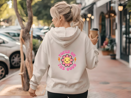 Focus On The Good Hoodie Womens Eco Friendly Apparel