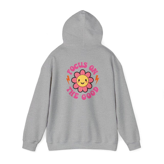 Focus On The Good Hoodie Womens Eco Friendly Apparel Sport Grey